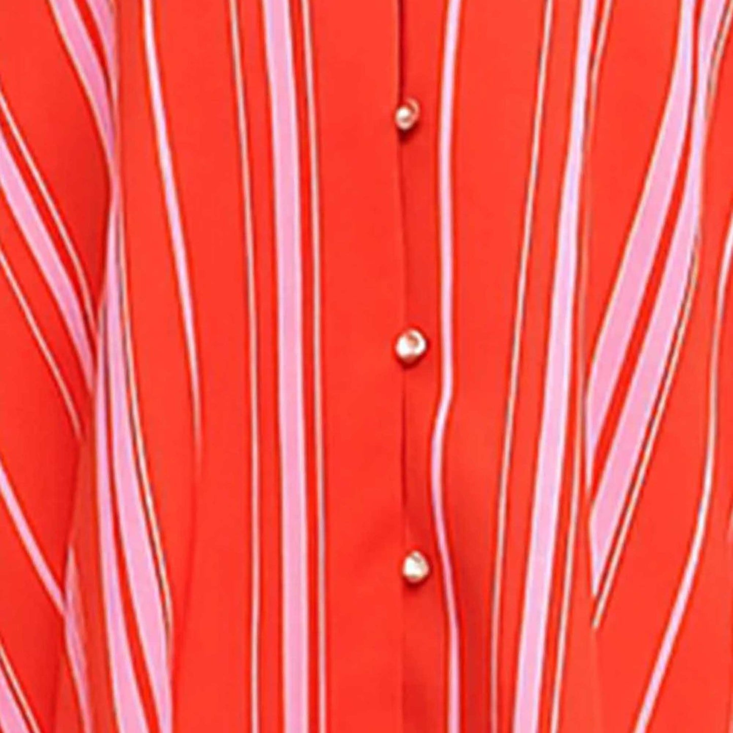 Cherie Code Women’s Striped Color‑Block Lounge Set – Button‑Front Shirt & Elastic‑Waist Wide‑Leg Pants