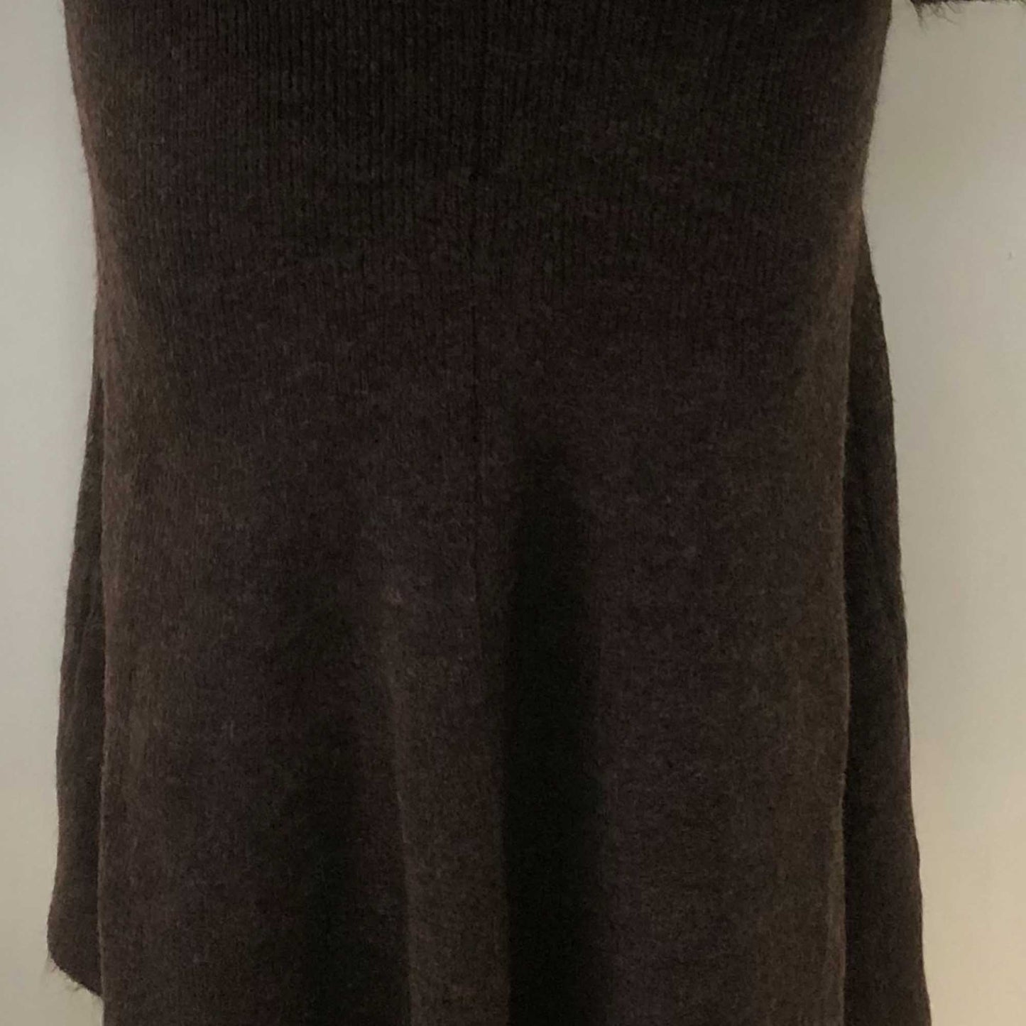 Cherie Code Women’s Knit Sweater Top & Long Dress Set – Square‑Neck Pullover & Tie‑Front Cape Layer