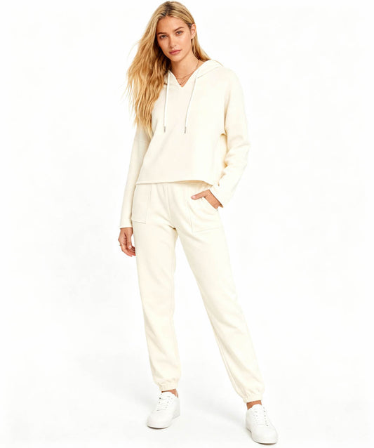 Cherie Code Women’s Hooded Long‑Sleeve Jogger Set – Pullover Hoodie & Elastic Waist Pants