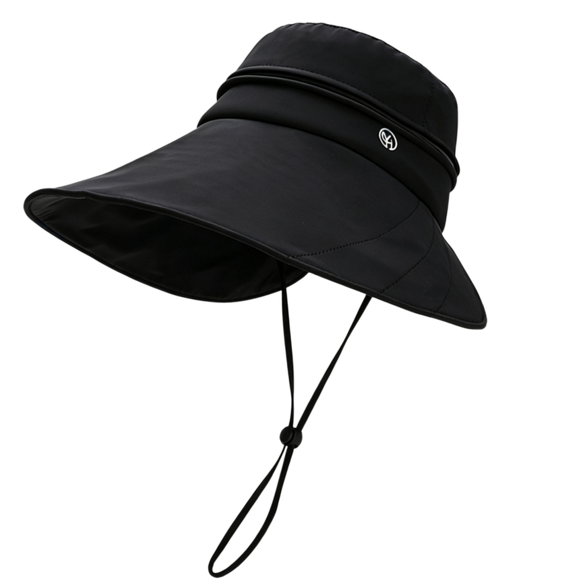 Cherie Code Bucket Sun Hat 2 in 1 Detachable Crown Ponytail UPF50+ Wide Brim UV Protection Hat  1 Pack