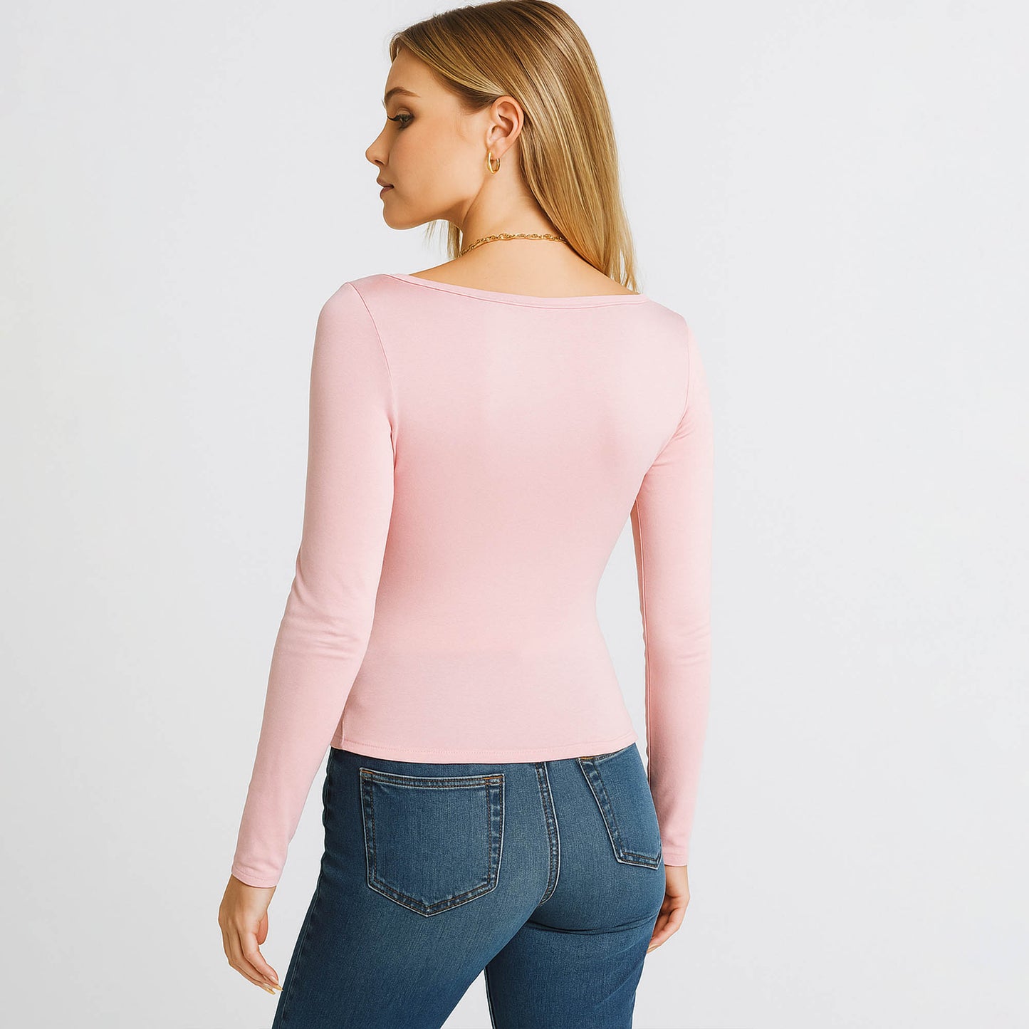 Cherie Code Women’s Wrap Top – Soft Knit, Long Sleeve, V-Neck Fit