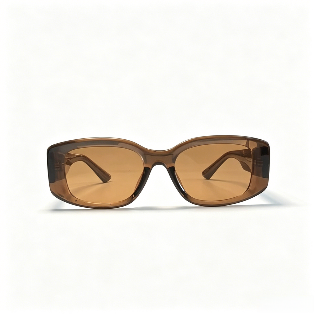 Cherie Code Women's Retro Slim Rectangle Sunglasses UV400 Resin Lenses PC Frame Tortoise