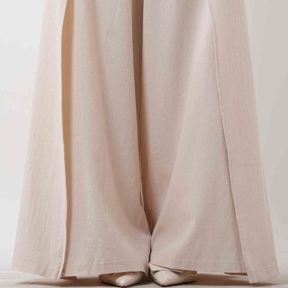 Breathable Solid Color 3PCS Set - Top and Pant with Casual Fit & Daily Style Cherie Code