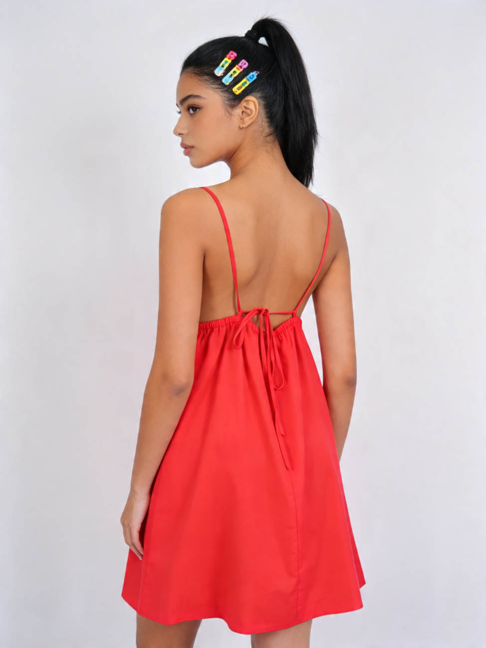Cherie Code Women’s Summer Y2K Swing Dress – Lightweight Spaghetti Strap Mini Dress