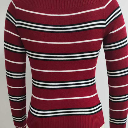 Cherie Code Women’s Soft Knit Pullover Top – Cotton‑Poly Blend, Long Sleeve Crewneck