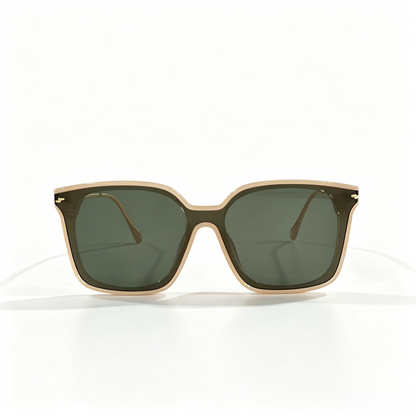 Cherie Code Modern Square Sunglasses Polarized Lenses UV Protection TR90 Frame