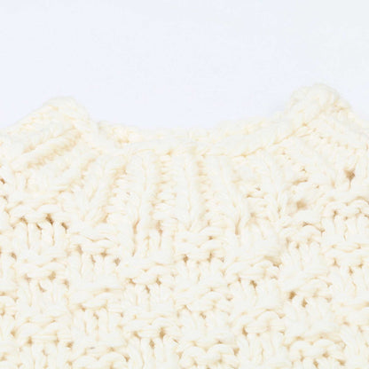 Cherie Code Women’s Stretch Wool‑Blend Crewneck Sweater – Casual Fit Long Sleeve Knit