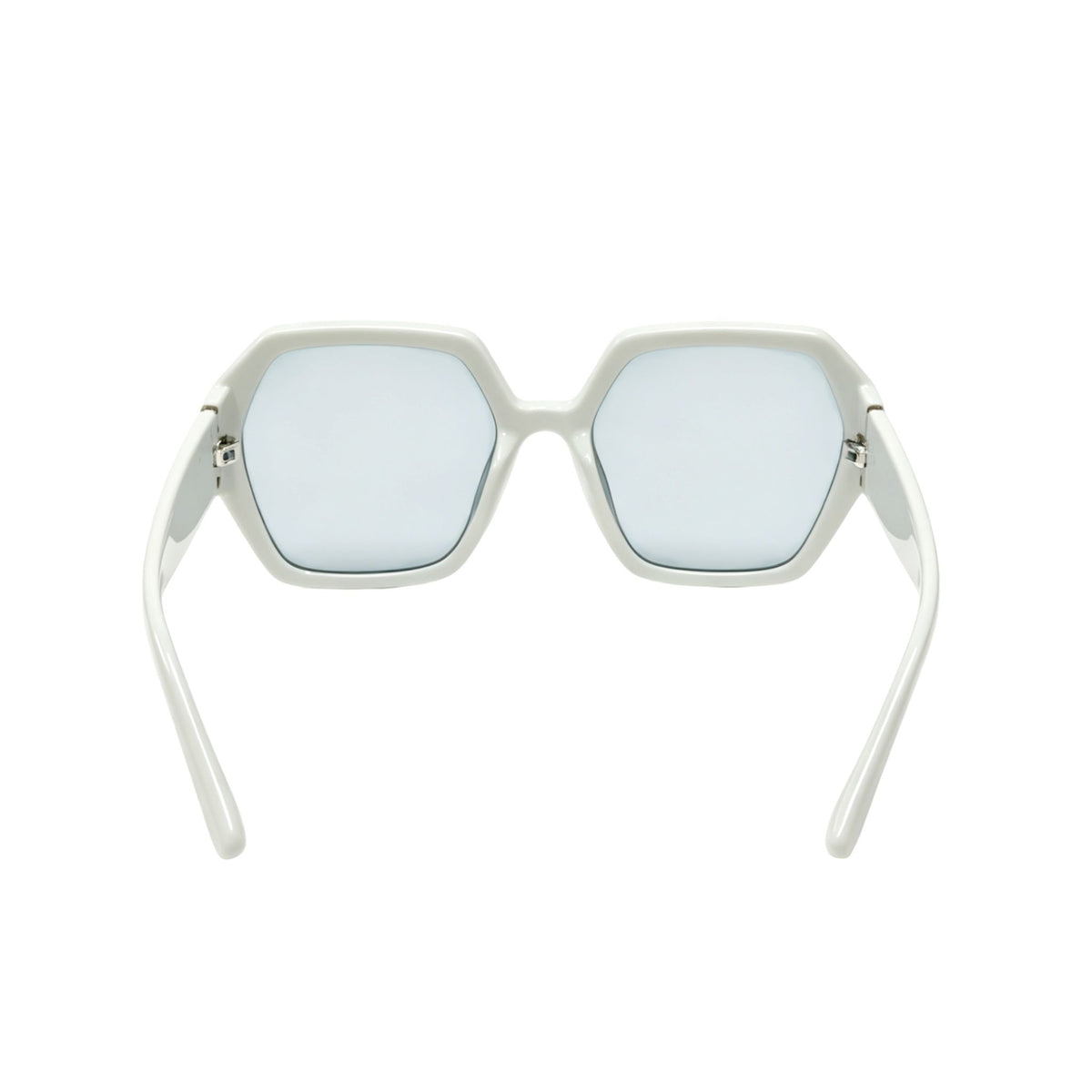 Cherie Code Women's Minimalist Oversized Hexagon Sunglasses UV400