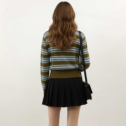 Cherie Code Women’s Knit Pullover Top – Cotton‑Poly Blend, Long Sleeve, Casual Fit