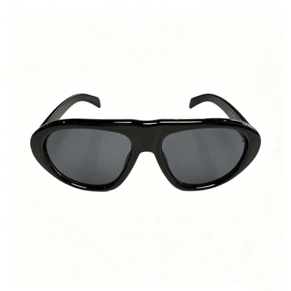 Cherie Code Women's Modern Oversized Aviator Sunglasses UV400 Resin Lenses Tortoise