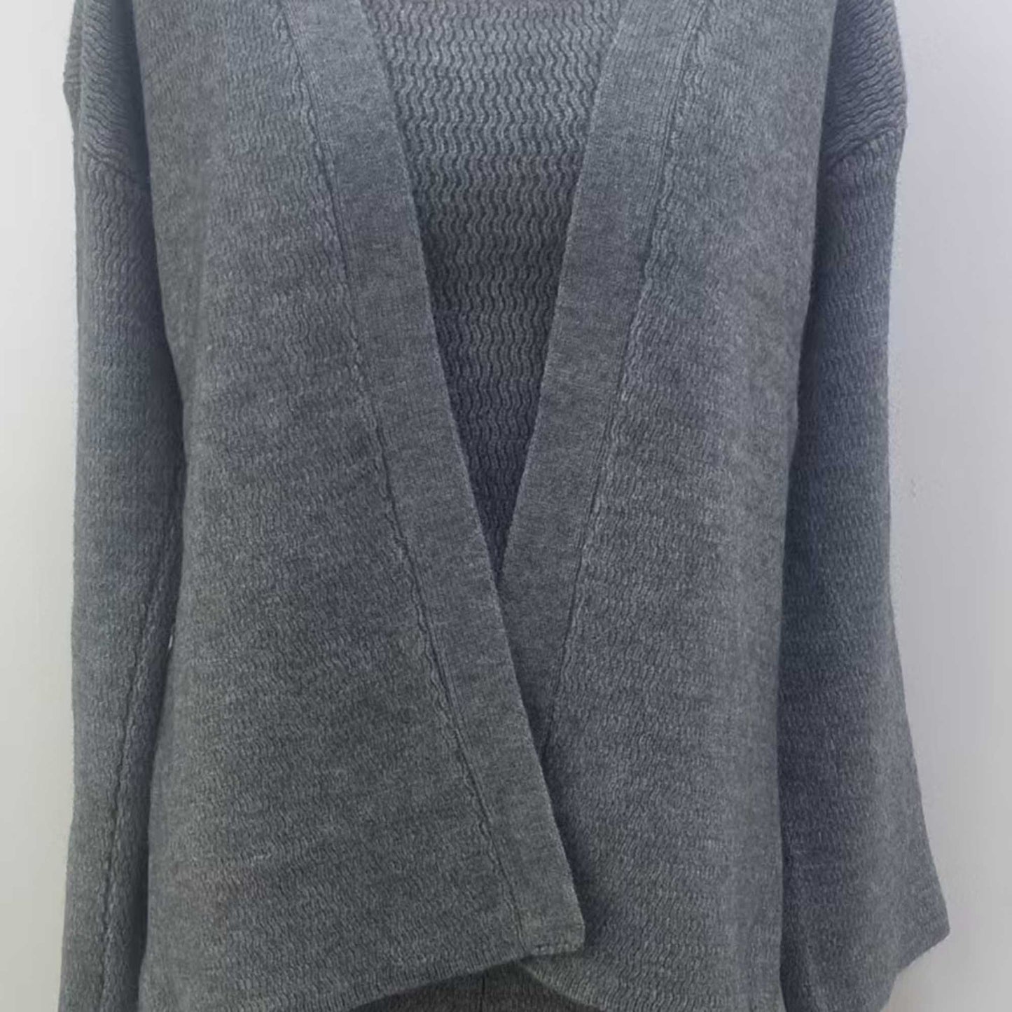 Cherie Code Women’s Viscose Knit 3‑Piece Lounge Set – Long Cardigan, Tank Top & Wide‑Leg Pants