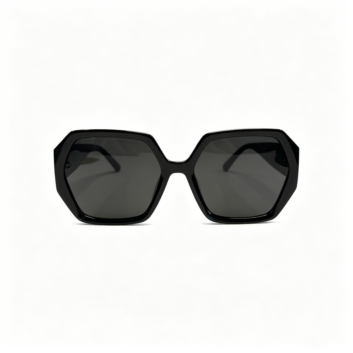 Cherie Code Women's Minimalist Oversized Hexagon Sunglasses UV400