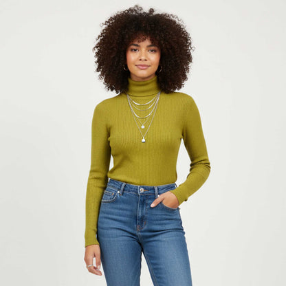 Cherie Code Women’s Knit Pullover Top – Cotton‑Poly Blend, Long Sleeve, Casual Fit