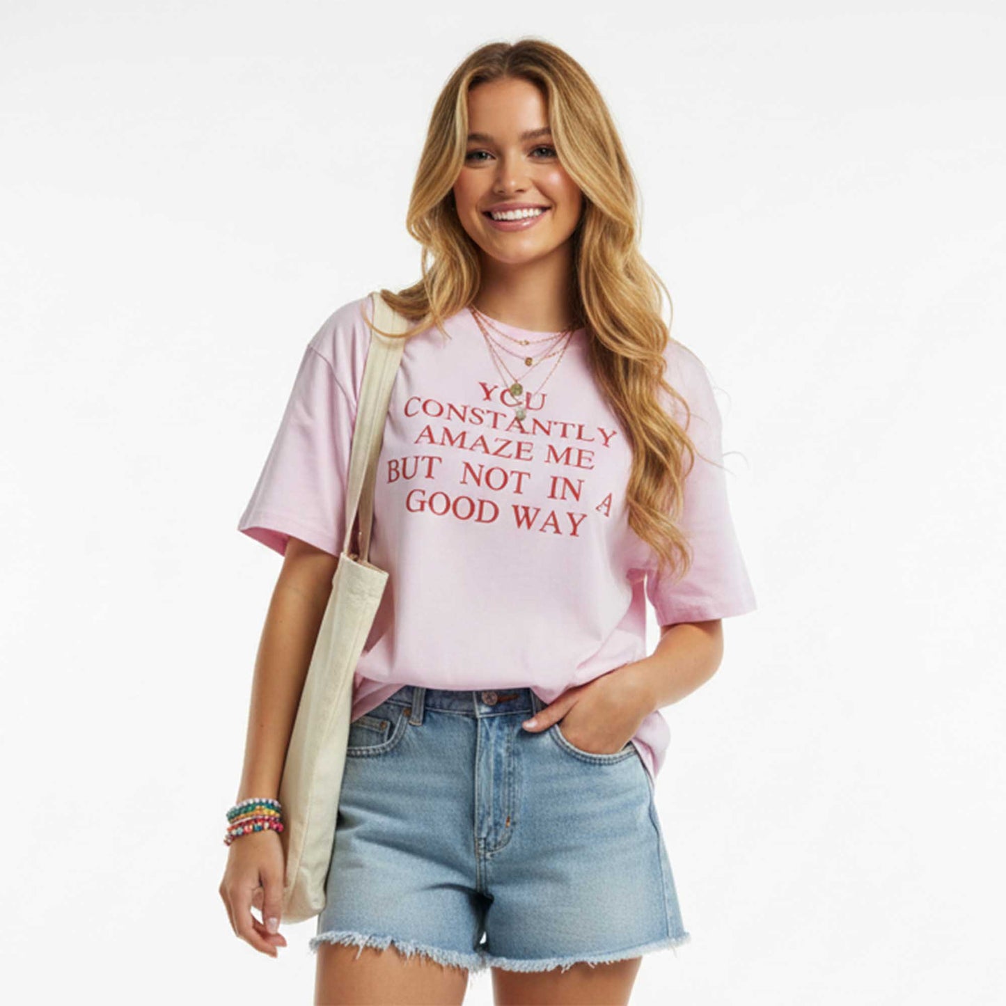Cherie Code Women’s Graphic Tee – Cotton Blend, Short Sleeve, Oversized Fit