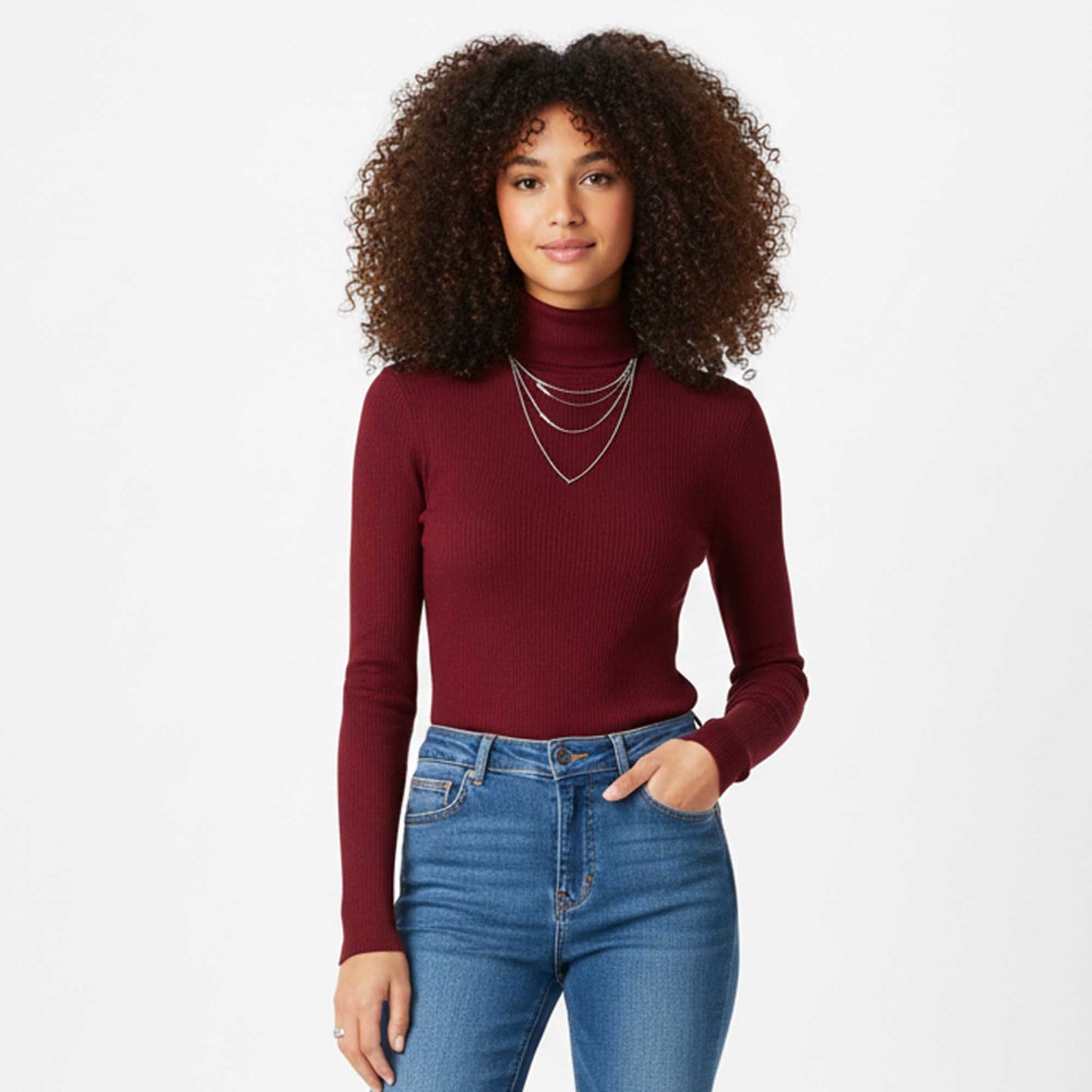 Cherie Code Women’s Knit Pullover Top – Cotton‑Poly Blend, Long Sleeve, Casual Fit