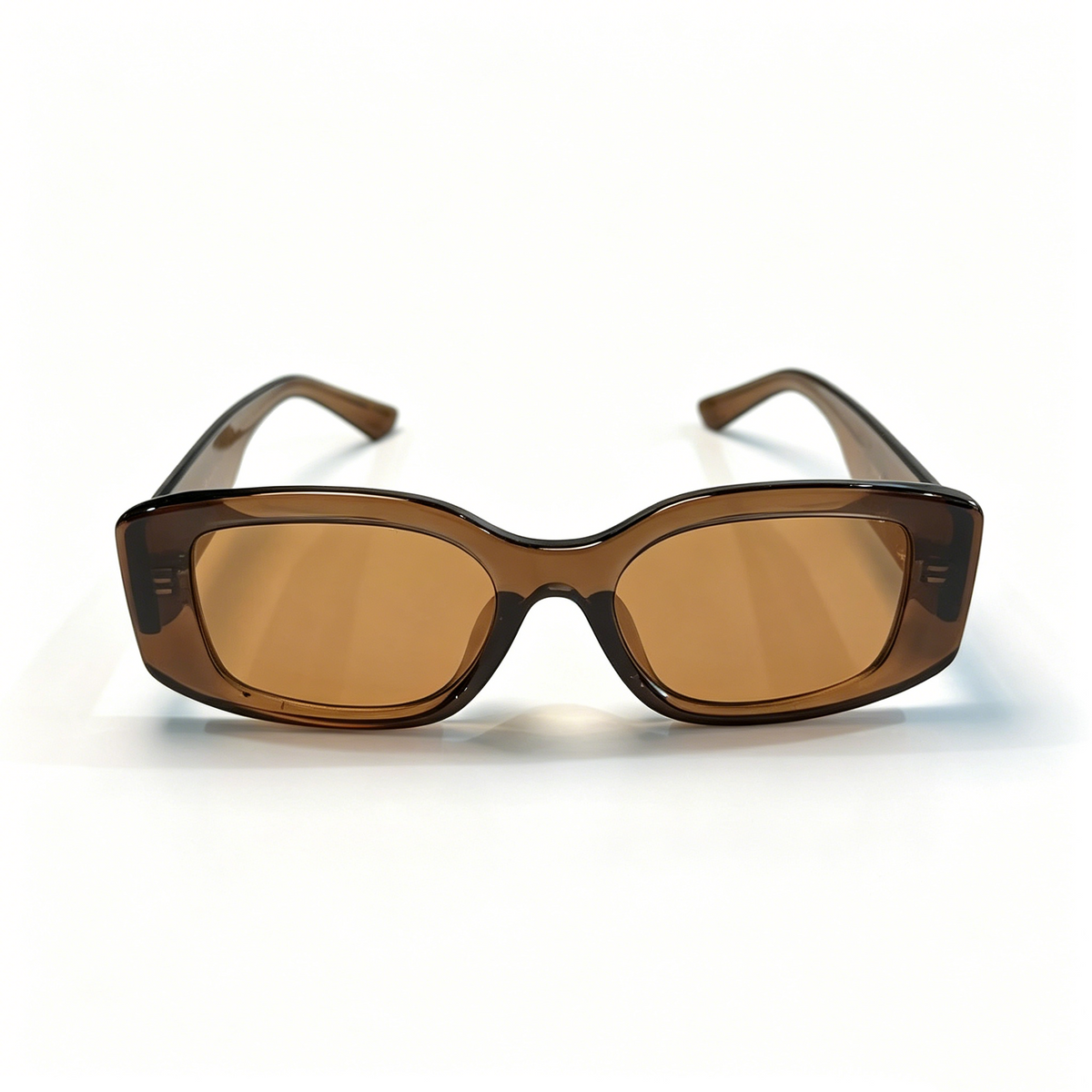 Cherie Code Women's Retro Slim Rectangle Sunglasses UV400 Resin Lenses PC Frame Tortoise