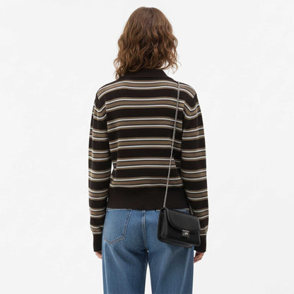 Cherie Code Women’s Knit Pullover Top – Cotton‑Poly Blend, Long Sleeve, Casual Fit