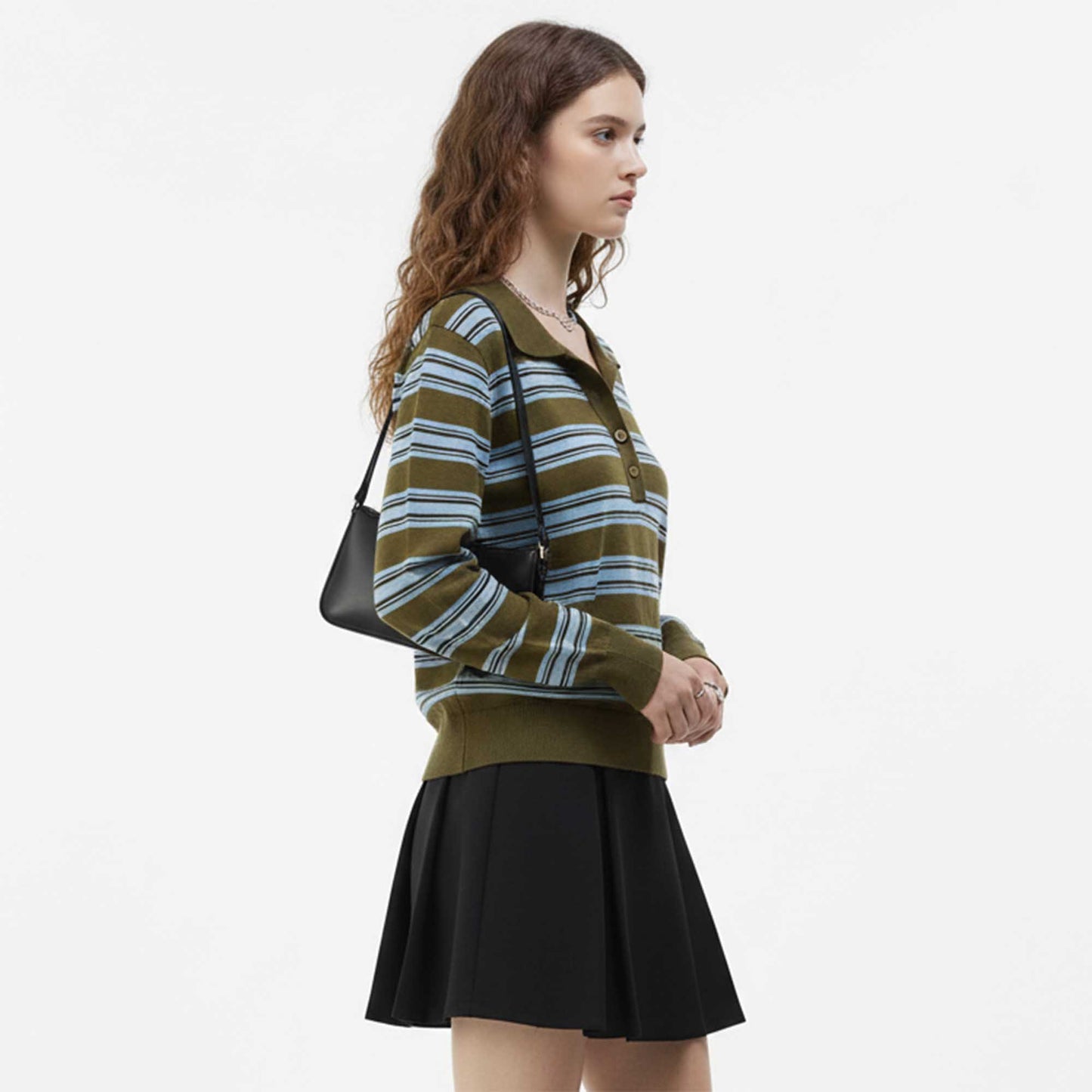 Cherie Code Women’s Knit Pullover Top – Cotton‑Poly Blend, Long Sleeve, Casual Fit