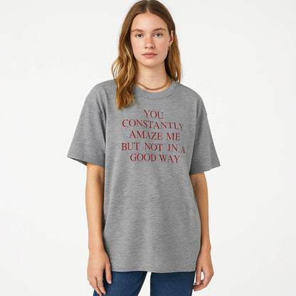 Cherie Code Women’s Graphic Tee – Cotton Blend, Short Sleeve, Oversized Fit