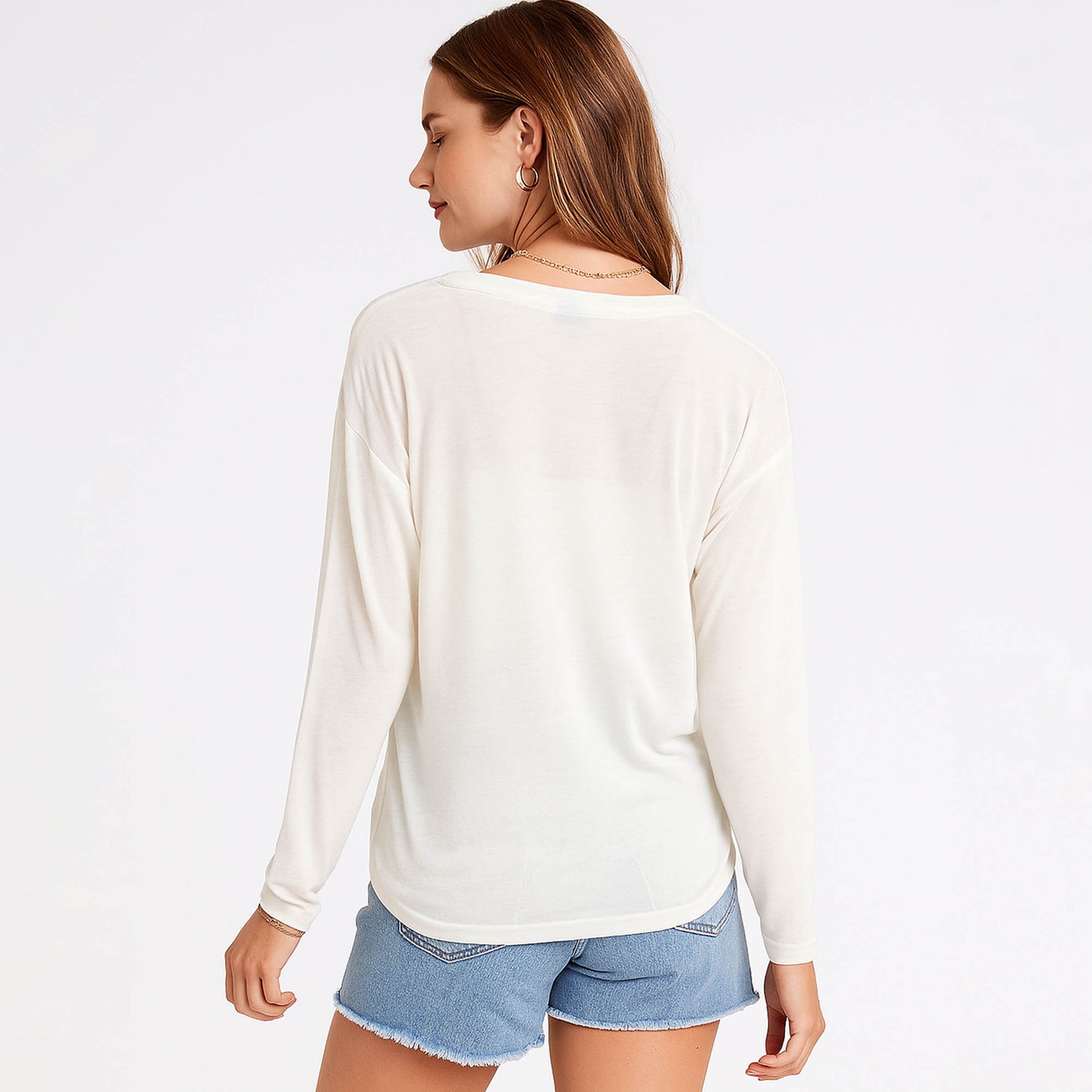 Cherie Code Women’s Graphic Knit Top – Floral Print, Long Sleeve, Slouchy Fit