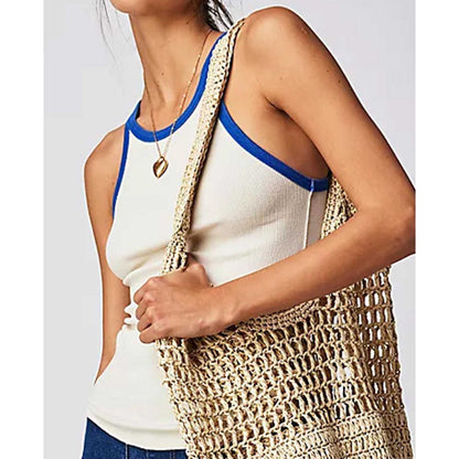 Women's Ribbed Scoop‑Neck Tank ，Casual Slim Fit, Sleeveless Leisure Style Cherie Code