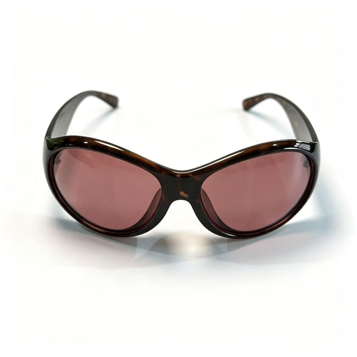 Cherie Code Unisex Outdoor Sporty Oval Sunglasses UV400 PC Frame Black