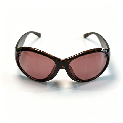 Cherie Code Unisex Outdoor Sporty Oval Sunglasses UV400 PC Frame Black