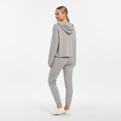 Cherie Code Women’s Hooded Long‑Sleeve Jogger Set – Pullover Hoodie & Elastic Waist Pants
