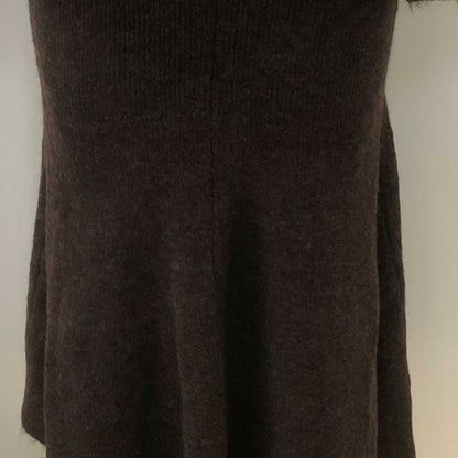 Cherie Code Women’s Knit Sweater Top & Long Dress Set – Square‑Neck Pullover & Tie‑Front Cape Layer